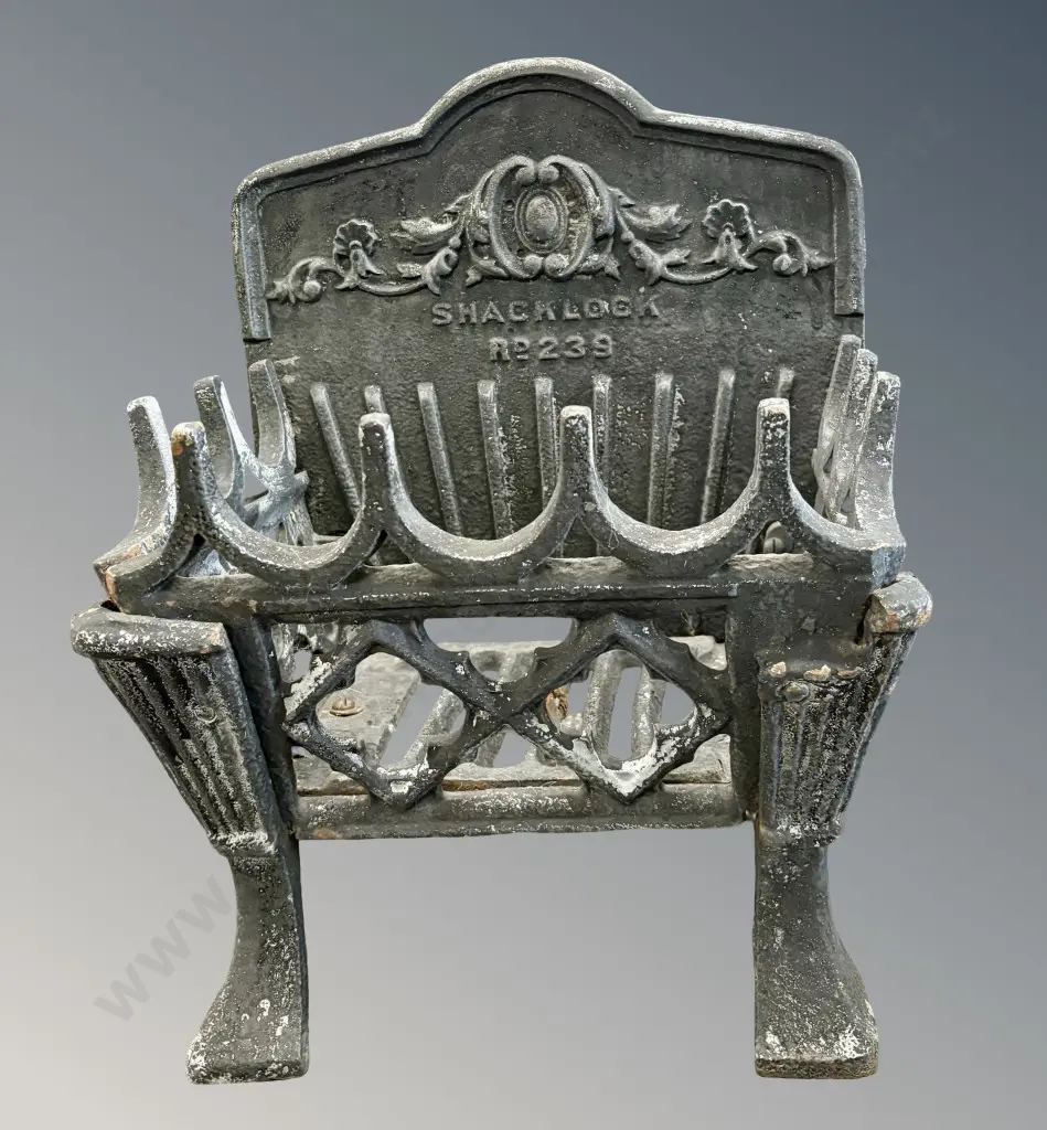 Cast Iron Shacklock Coal Grate Image 1++