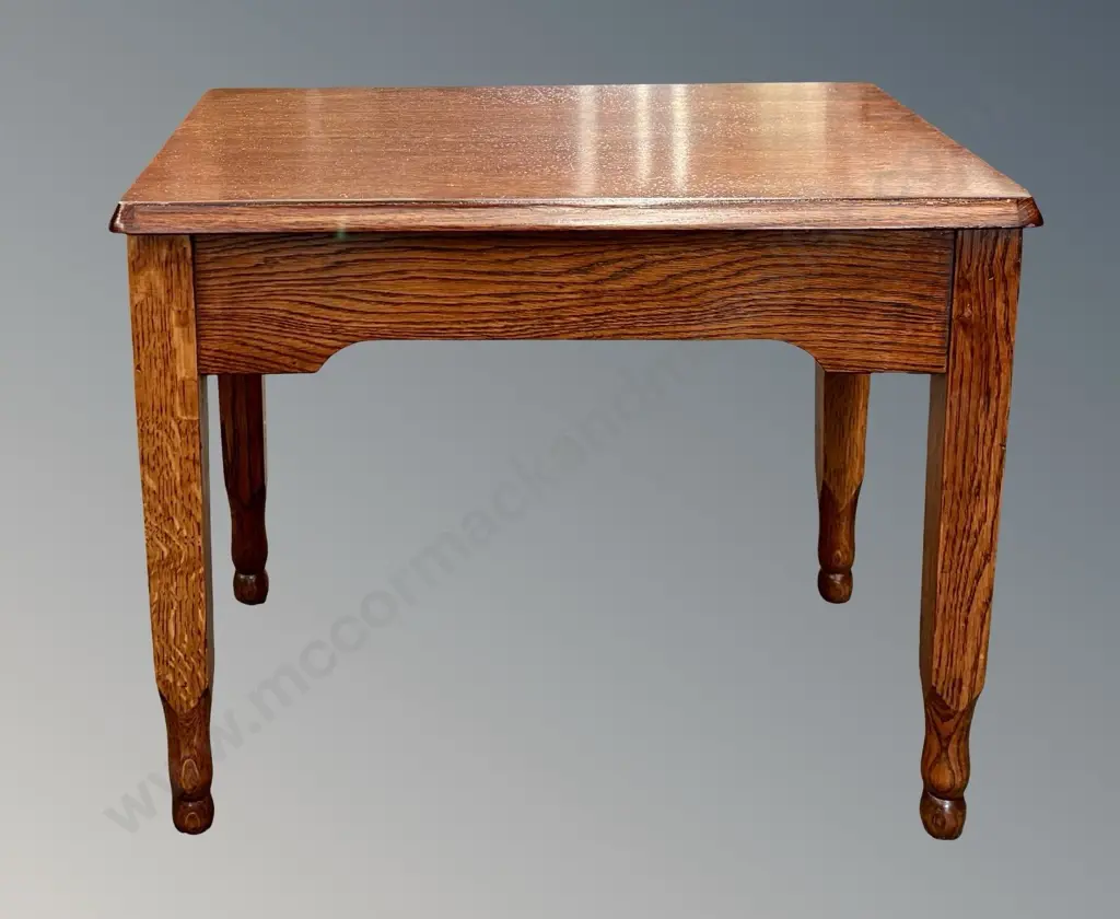 Oak Occasional Table H40xL50xD36cm Image 1++