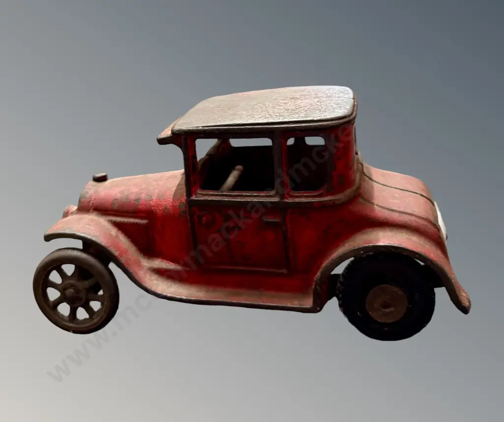 Cast Iron Toy Car Ford Model T Coupé, Arcade MFG Co. L17cm Image 1++