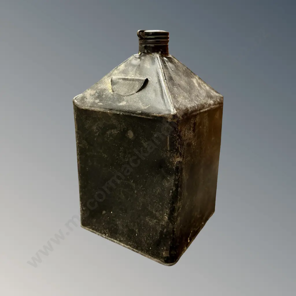Black Metal Oil Can, H29cm Image 1++