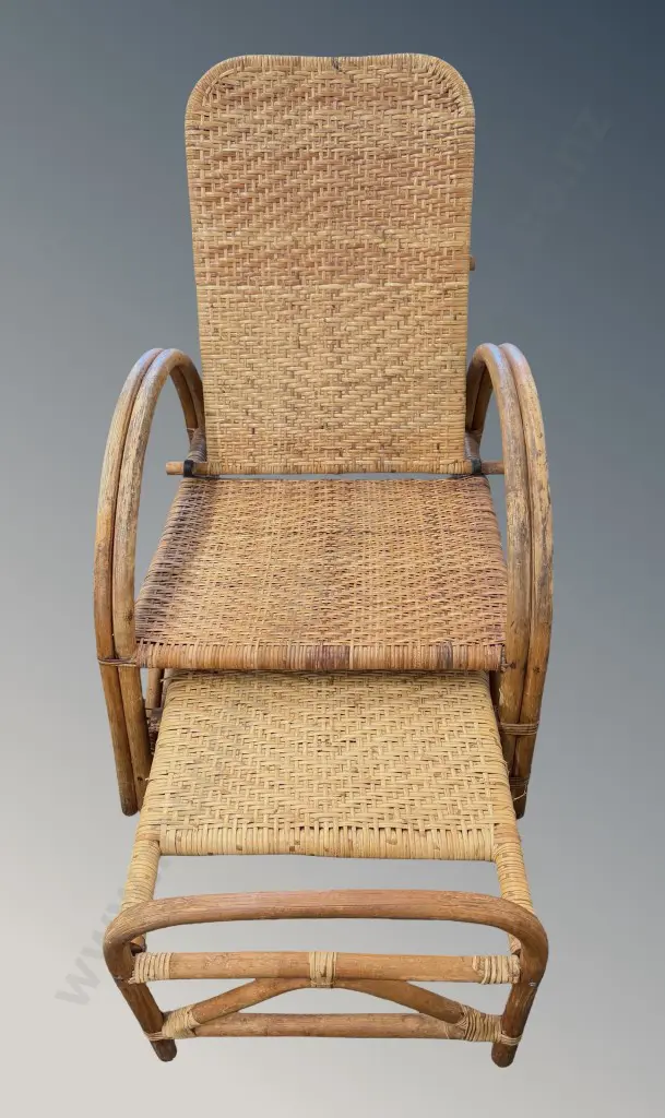 Cane Steamer Chair Image 1++