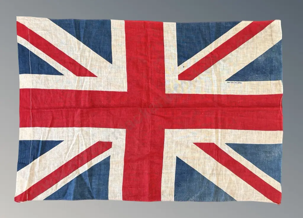 Weighted Union Jack Flag, L140xW92cm Image 1++