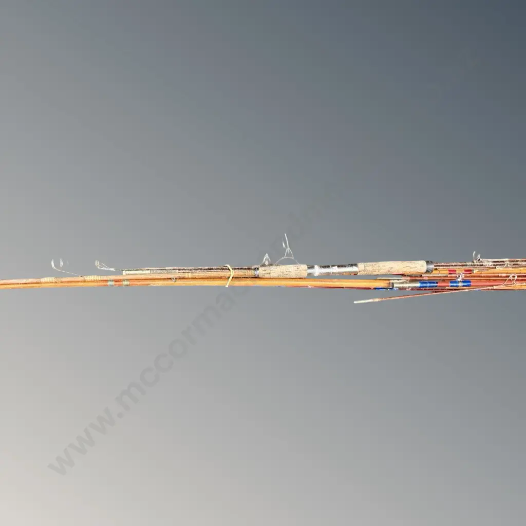 Collection of Fly-Fishing Rods including Split Cane, etc Image 1++